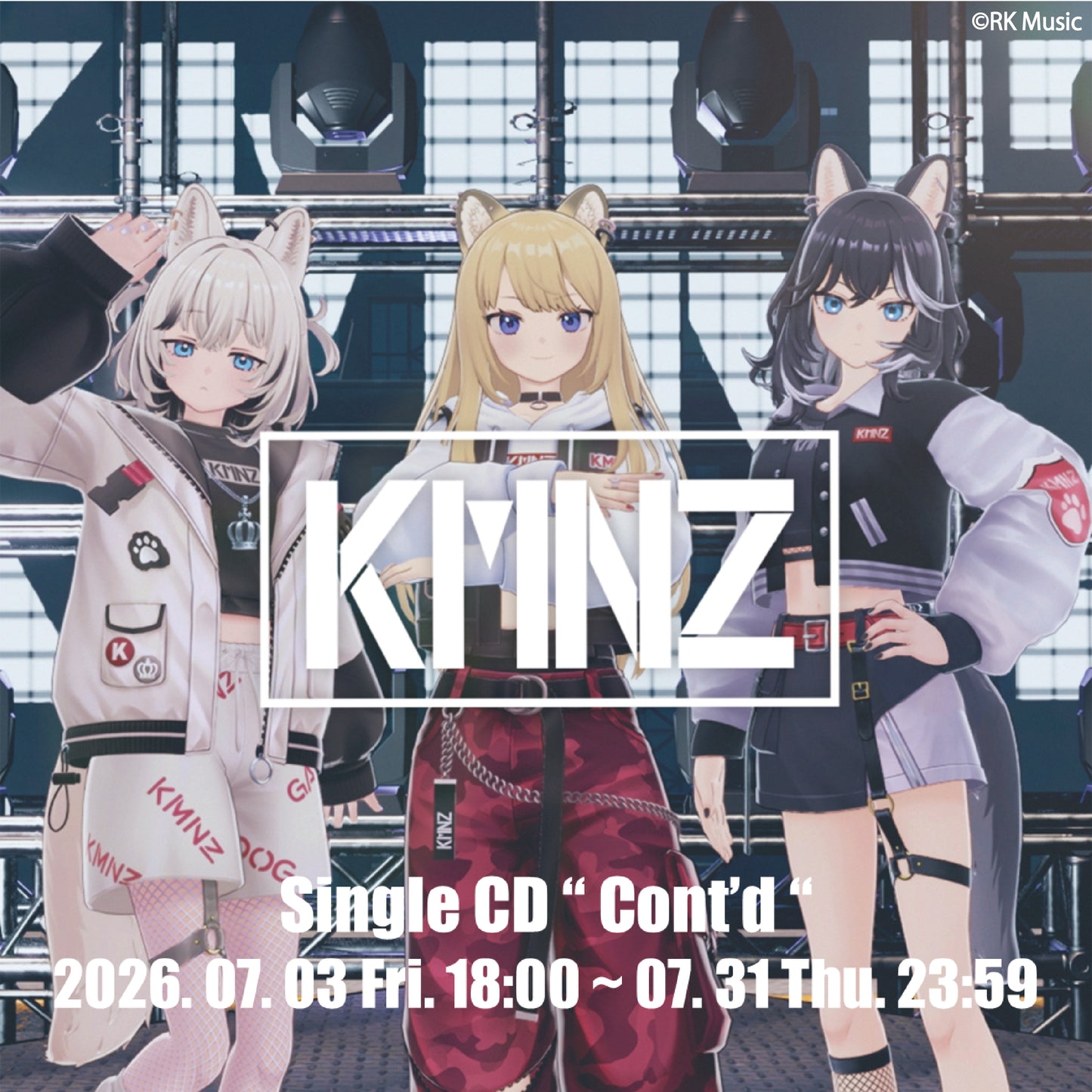 【KMNZ】Single CD「Cont’d」