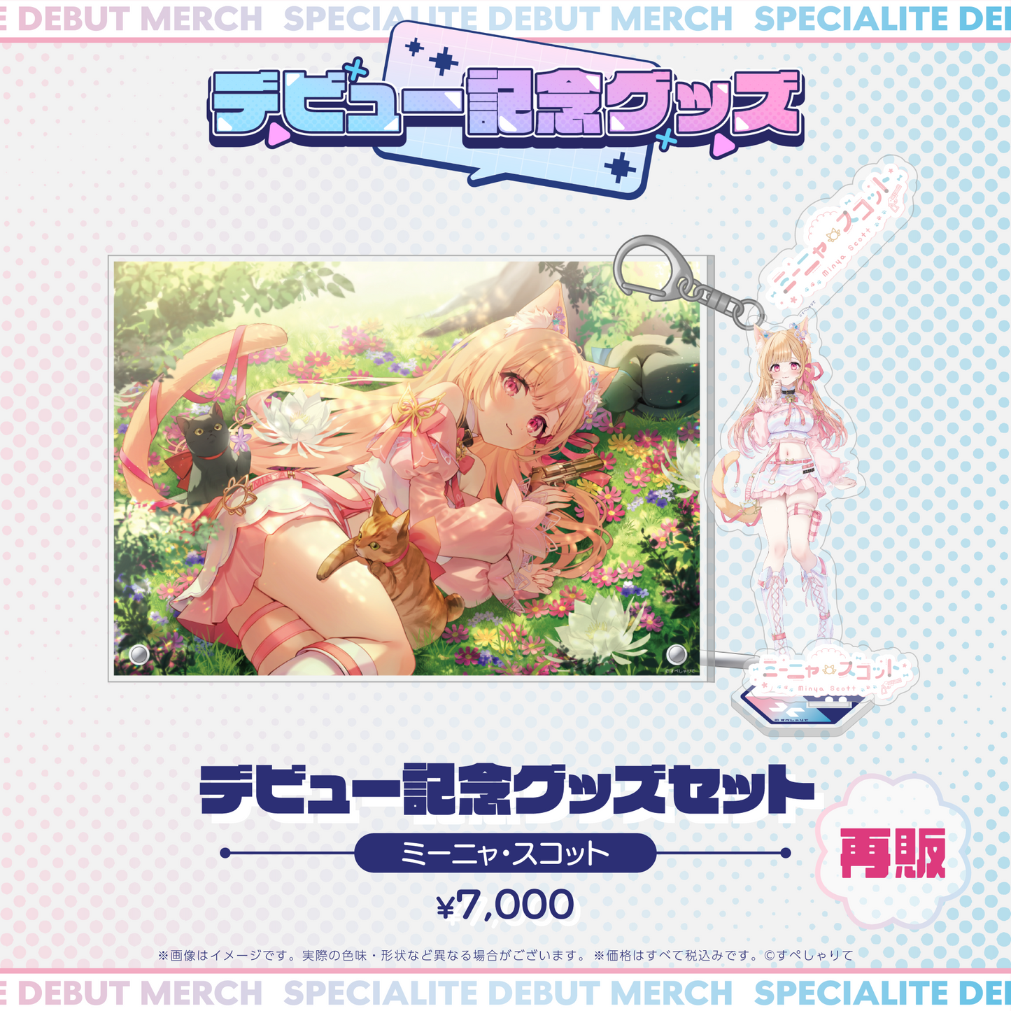 デビュー記念グッズ タレントセット
