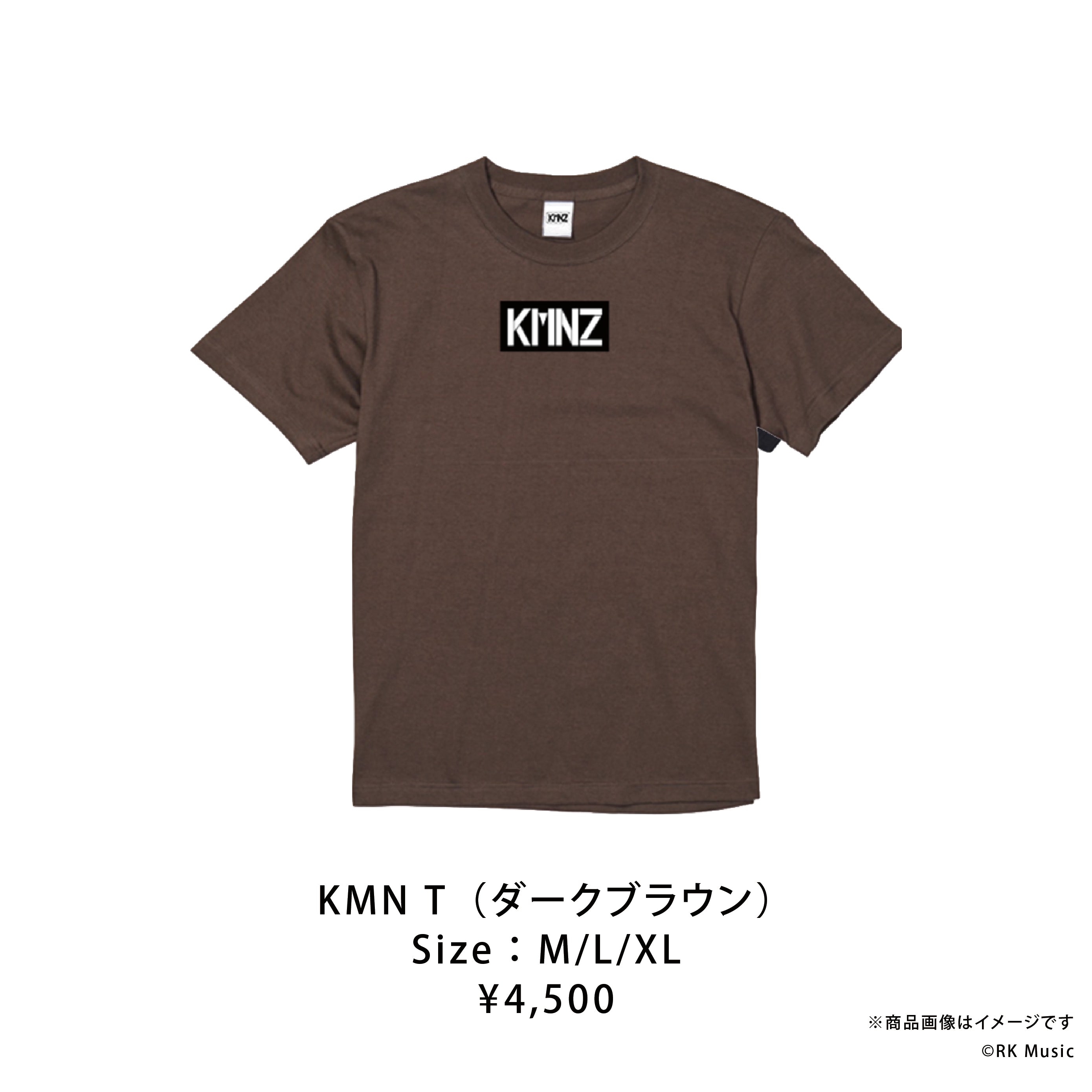 KMNZ Tシャツ Lサイズ KMNZ 「KMN T」 – REALITY Studios official shop