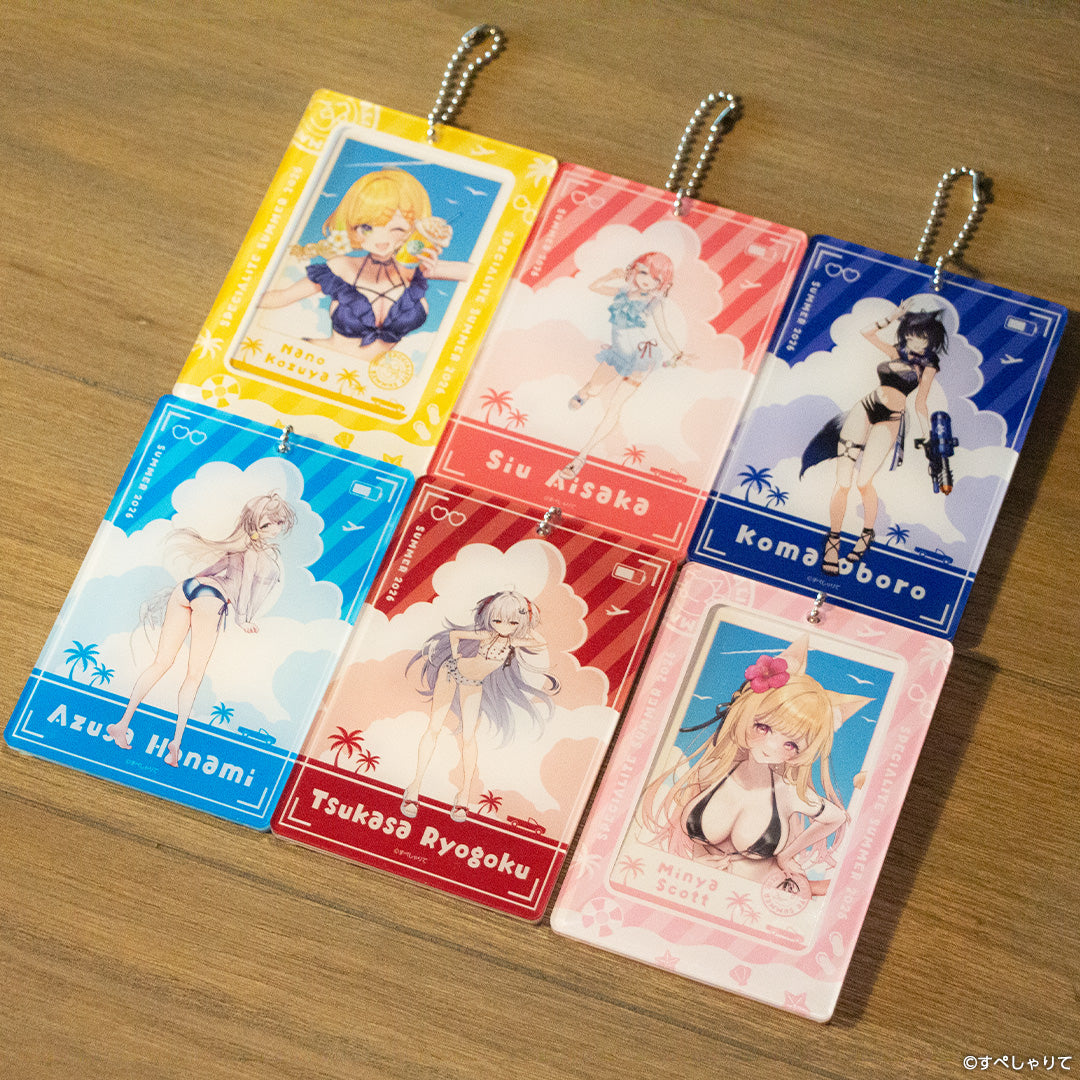 すぺしゃりてSUMMER2026 アクリルカードホルダー