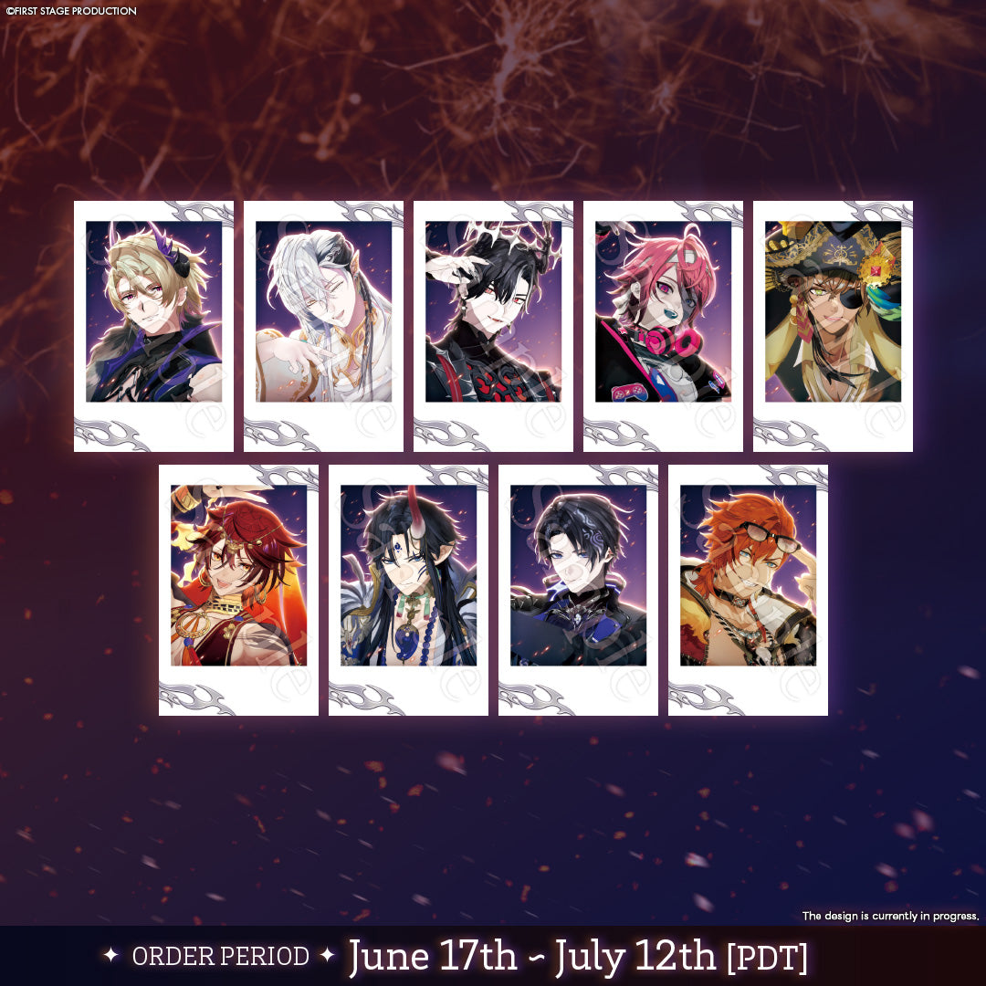 Hearts Ablaze Random Snapshot Card / Glow Stick