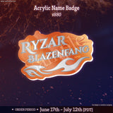 Hearts Ablaze Goods Ryzar Blazenfang