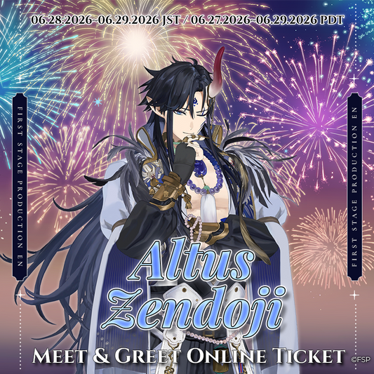 Altus Zendoji Meet And Greet Ticket