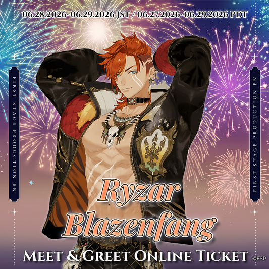 Ryzar Blazenfang Meet And Greet Ticket