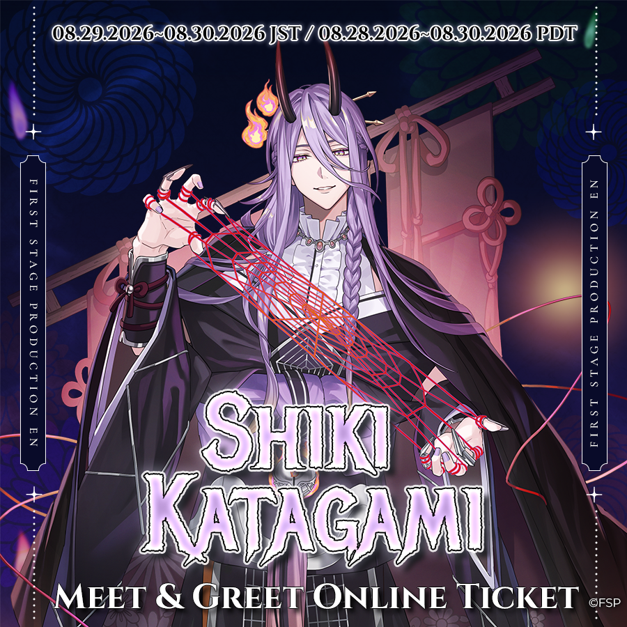 Shiki Katagami Otherworld Parade Meet And Greet Ticket