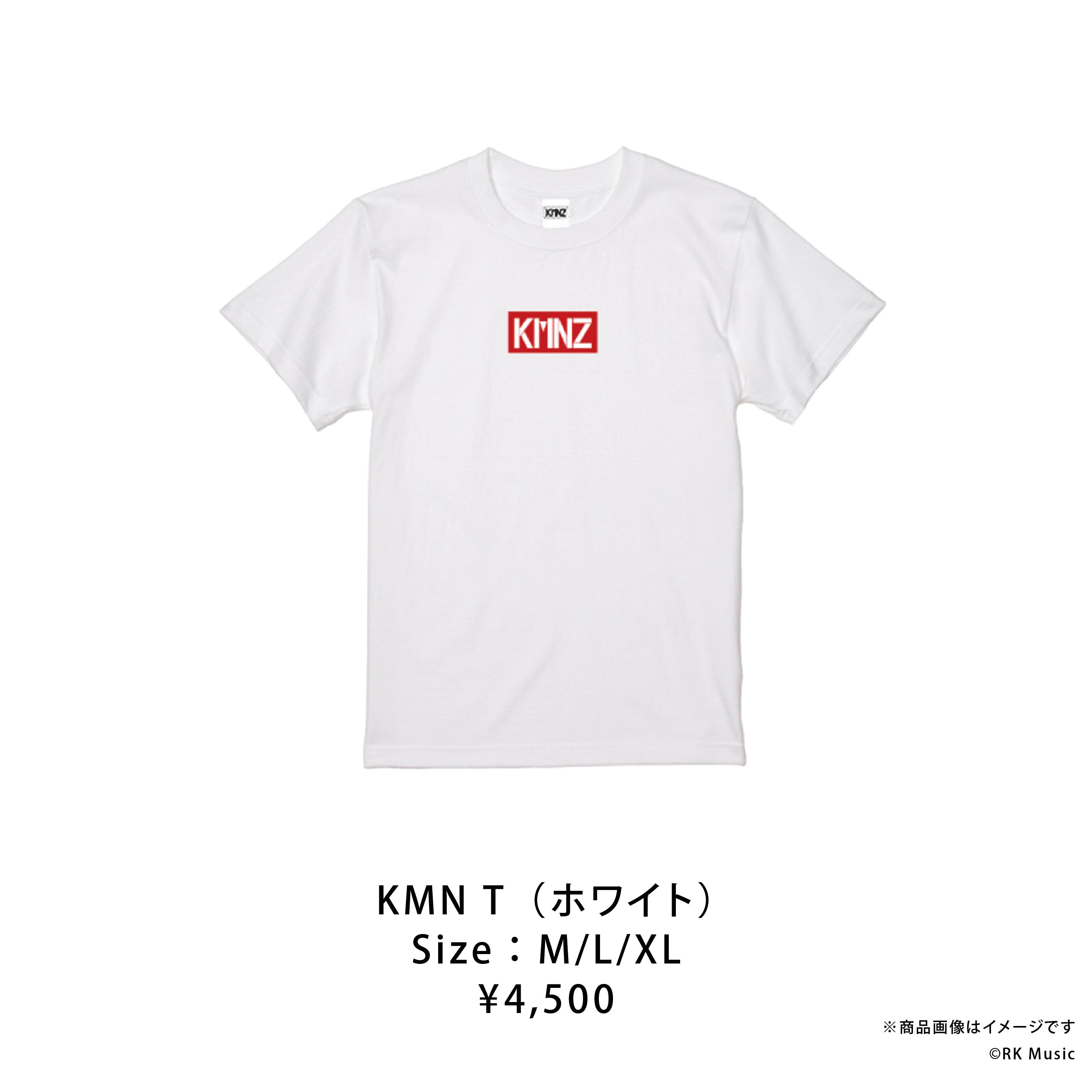 KMNZ Tシャツ Lサイズ KMNZ 「KMN T」 – REALITY Studios official shop