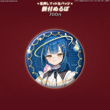 FIRST CONTACT 箔押しマット缶バッジ
