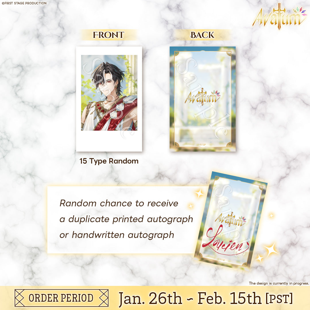 Avallum 2 Year Anniversary Random Snapshot Card