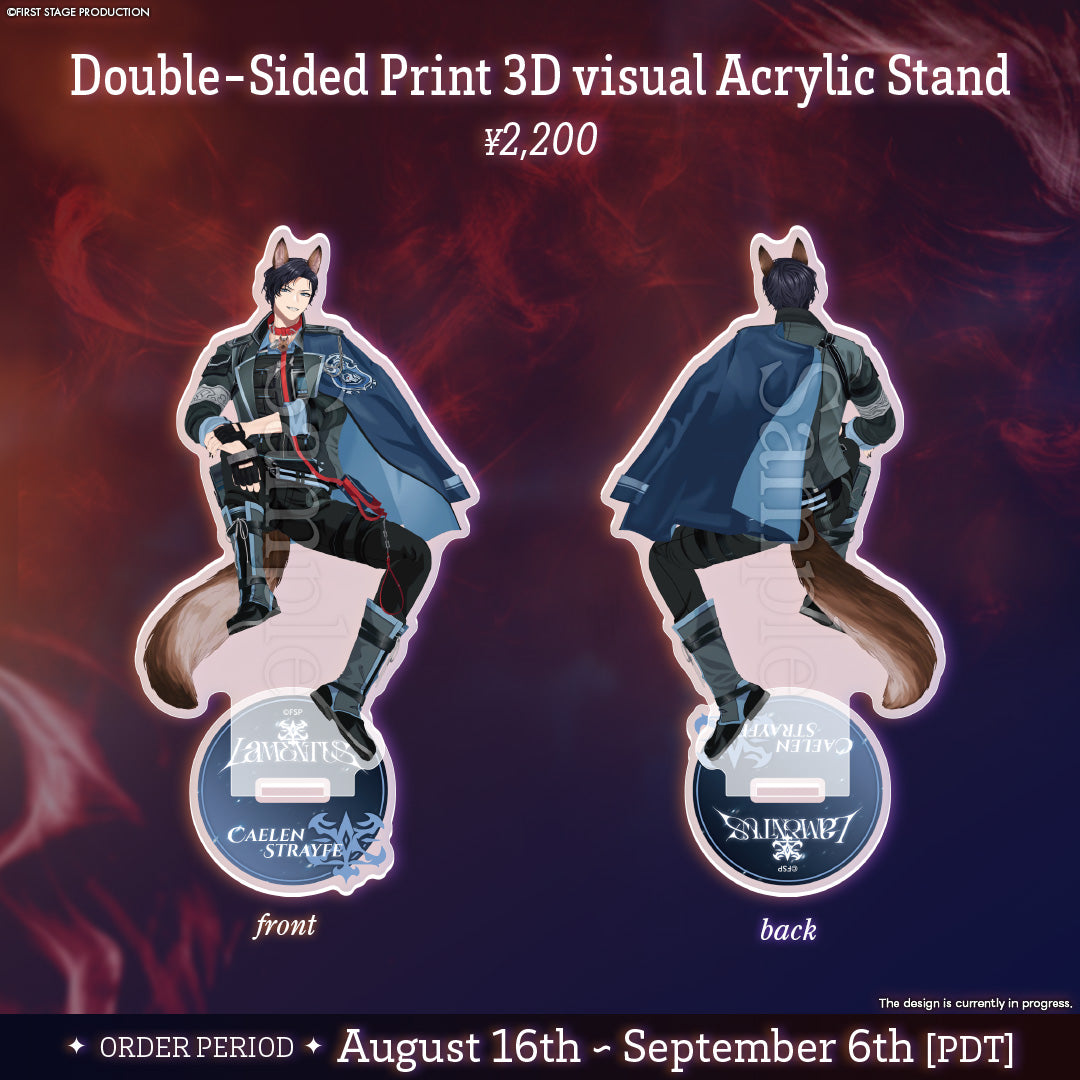 Lamentus 3D Merch Goods Caelen Strayfe
