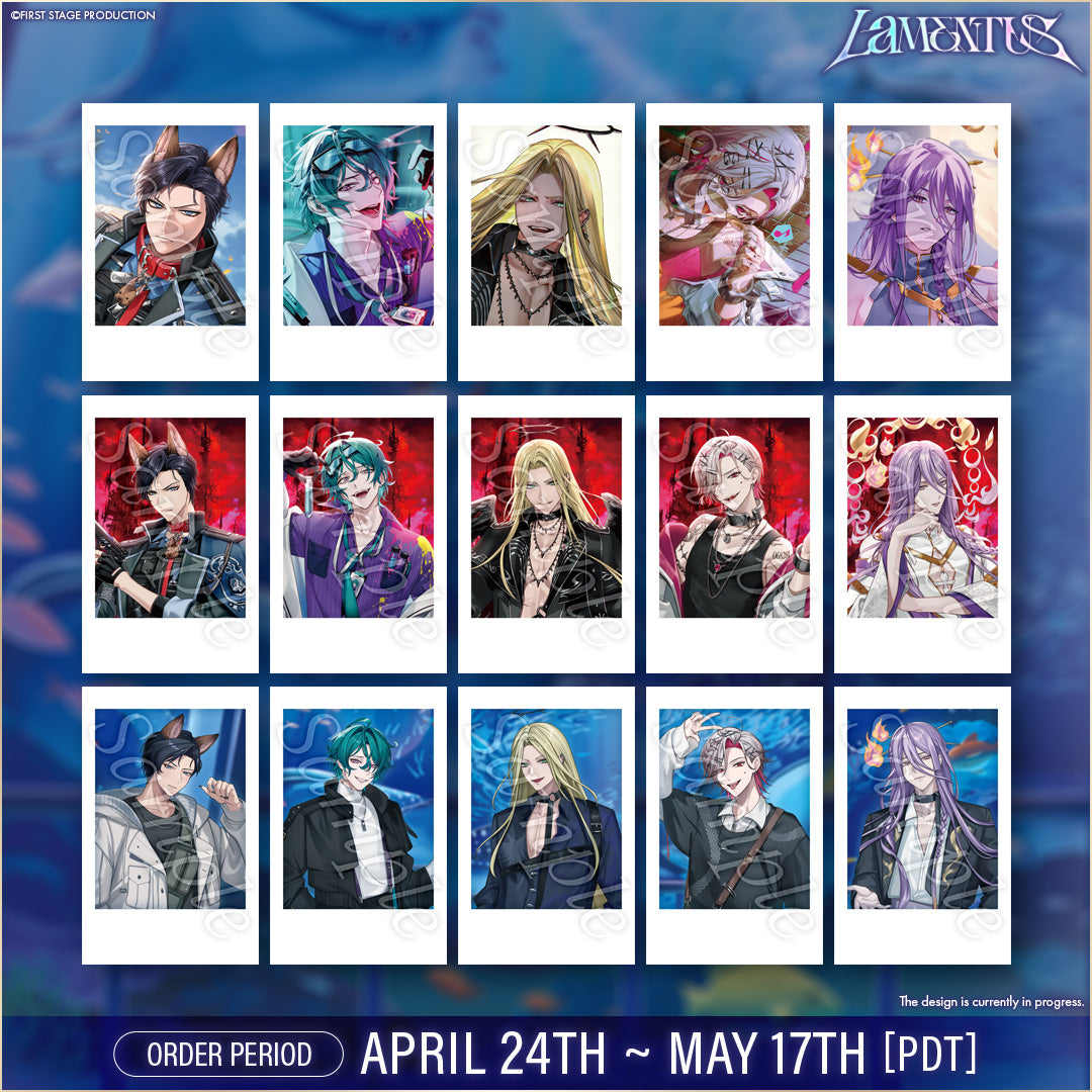 Lamentus Half Anniversary Random Snapshot Card / Acrylic Puzzle