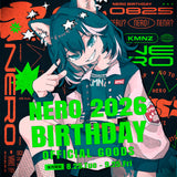 NERO 2026 BIRTHDAY OFFICIAL GOODS