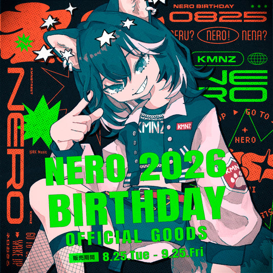 NERO 2026 BIRTHDAY OFFICIAL GOODS