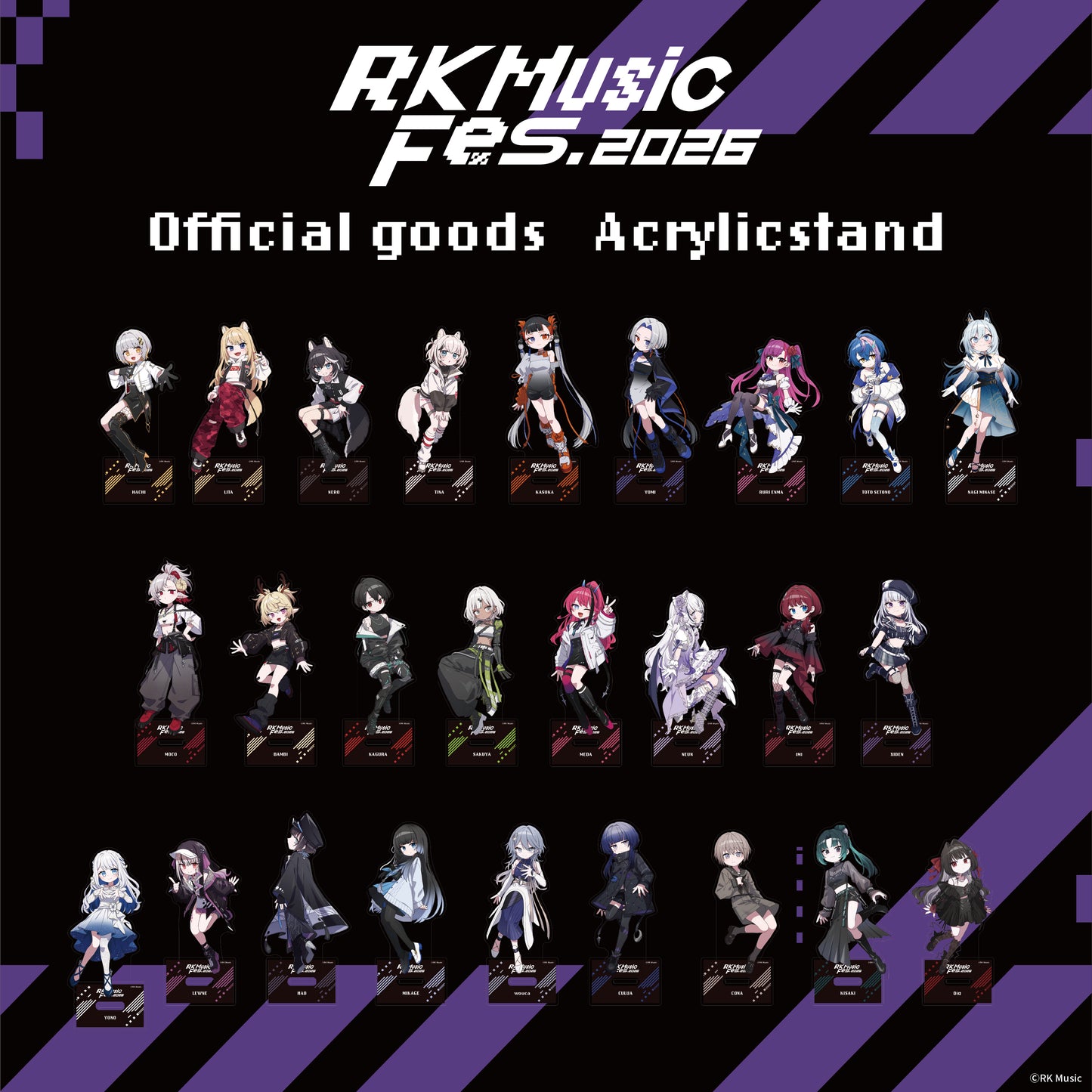 RK Music Fes.2026 【アクリルスタンド】