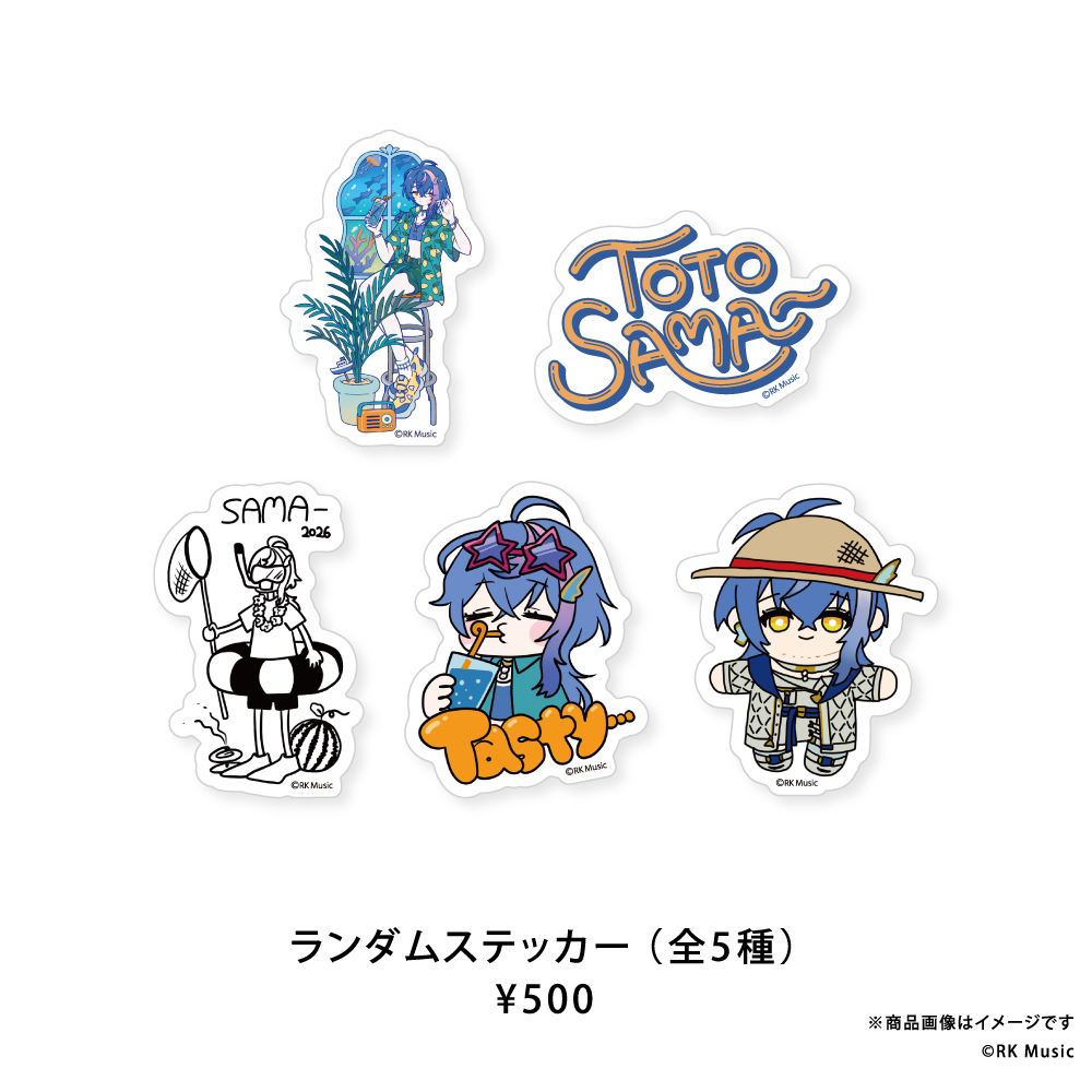 瀬戸乃とと Half Anniversary Goods 『TOTO SAMA- 2026』